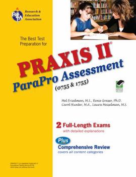 Paperback Praxis II Parapro Assessment 0755 and 1755 Book