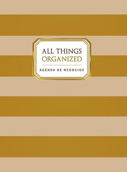 Hardcover All Things Organized [Spanish] Book