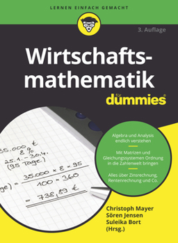 Paperback Wirtschaftsmathematik für Dummies [German] Book