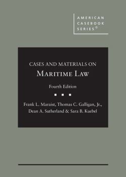 Hardcover Maritime Law (American Casebook Series) Book