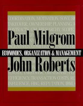 Paperback Economics, Organization and Management Book