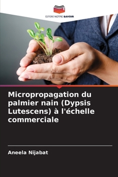Paperback Micropropagation du palmier nain (Dypsis Lutescens) à l'échelle commerciale [French] Book