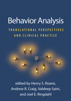Hardcover Behavior Analysis: Translational Perspectives and Clinical Practice Book