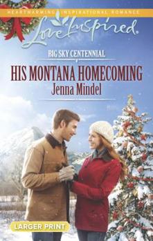 Mass Market Paperback His Montana Homecoming [Large Print] Book