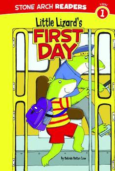 Hardcover Little Lizard's First Day Book