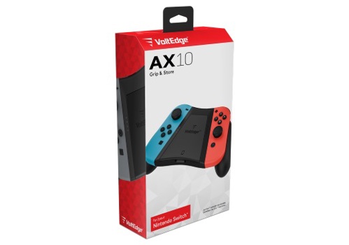 Game - Nintendo Switch VoltEdge Ax10 Grip And Store For SWItch Joy-con Book