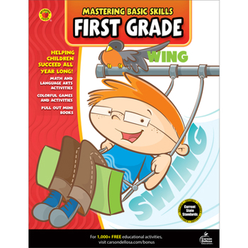 Paperback Mastering Basic Skills(r) First Grade Activity Book