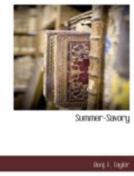 Paperback Summer-Savory Book