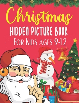 Paperback Christmas hidden picture book For Kids Ages 9-12 Book
