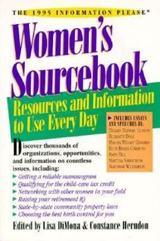 Paperback The 1995 Information Please Women's Sourcebook Book