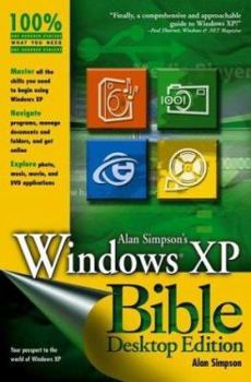 Paperback Alan Simpson's Windows XP Bible Book