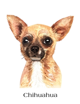 Paperback Chihuahua: Large Lined Journal 8.5 x 11 Book