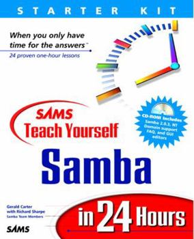 Paperback Teach Yourself Samba in 24 Hours [With CDROM] Book
