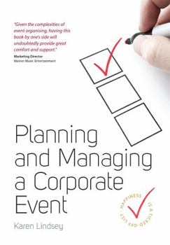 Paperback Planning and Managing a Corporate Event Book