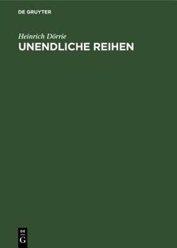 Hardcover Unendliche Reihen [German] Book