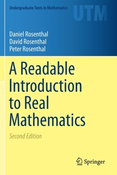 Paperback A Readable Introduction to Real Mathematics Book