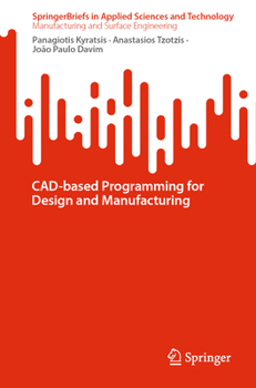 Paperback Cad-Based Programming for Design and Manufacturing Book