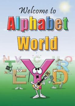 Hardcover Welcome to Alphabet World Book