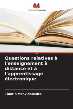 Paperback Questions relatives à l'enseignement à distance et à l'apprentissage électronique [French] Book