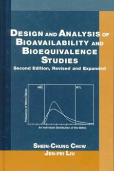 Hardcover Design and Analysis of Bioavailability and Bioequivalence Studies, Second Edition Book