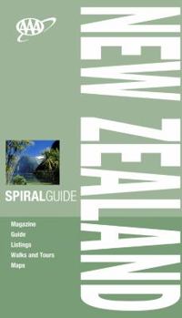 Spiral-bound AAA Spiral New Zealand Book