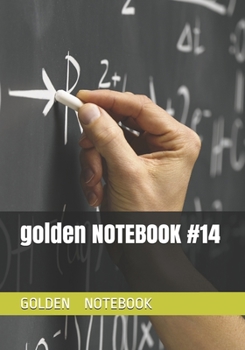 Paperback golden NOTEBOOK #14 Book