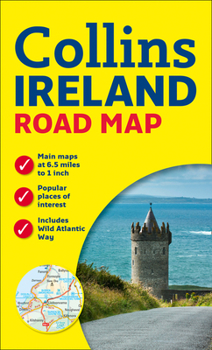 Map Collins Ireland Road Map Book