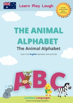 Paperback Animal Alphabet in English: Includes access to online activities Book