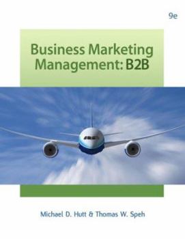 Hardcover Business Marketing Management: B2B Book