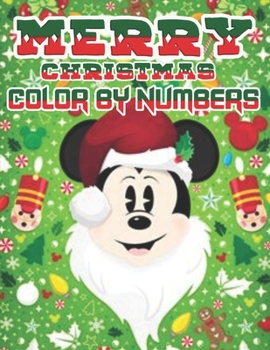 Merry Christmas Color By Numbers: a beautiful colouring book with Christmas designs on a black background, for gloriously vivid colours