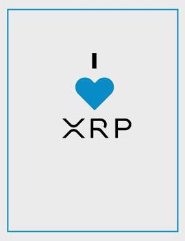 Paperback Love XRP Notebook Book