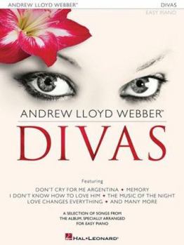 Paperback Andrew Lloyd Webber - Divas (Easy Piano Songbook) Book