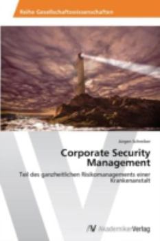 Paperback Corporate Security Management [German] Book