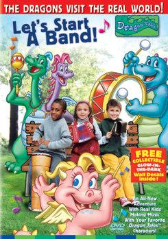 DVD Dragon Tales: Let's Start A Band Book