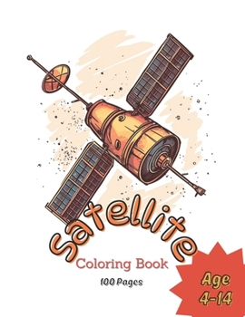 Paperback Satellite Coloring Book