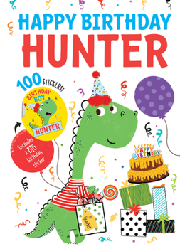 Hardcover Happy Birthday Hunter Book