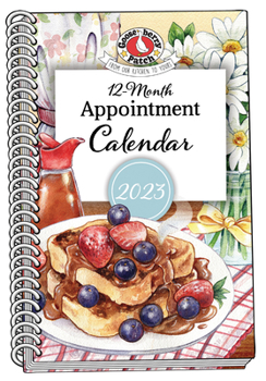 Spiral-bound 2023 Gooseberry Patch Appointment Calendar Book