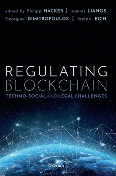 Hardcover Regulating Blockchain C Book
