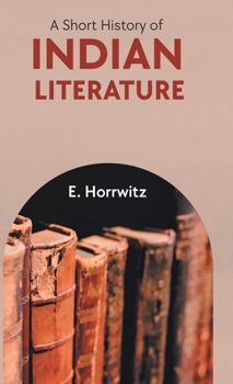 Hardcover A Short History of Indian Literature Book