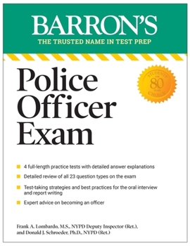 Paperback Police Officer Exam, Eleventh Edition Book