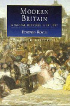 Paperback Modern Britain: A Social History, 1750-1997 Book