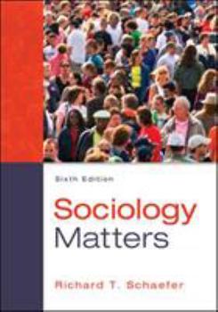 Paperback Sociology Matters Book