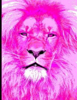 Paperback Pink Lion Notebook: Beautiful Pink Lion: Blank Lined Notebook, Journal, Diary, Note Pad, Writing Notes: 120 Pages: For Students, Work or P Book