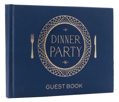 Hardcover Dinner Party Guest Book