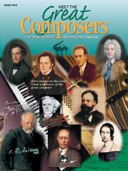 Paperback Meet the Great Composers, Bk 2: Short Sessions on the Lives, Times and Music of the Great Composers (Learning Link, Bk 2) Book