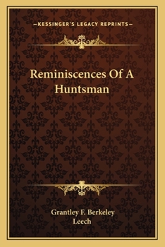 Paperback Reminiscences Of A Huntsman Book