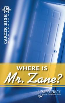 Paperback Where Is Mr. Zane? Book