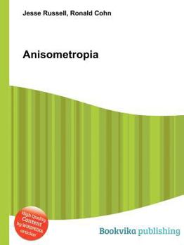 Paperback Anisometropia Book