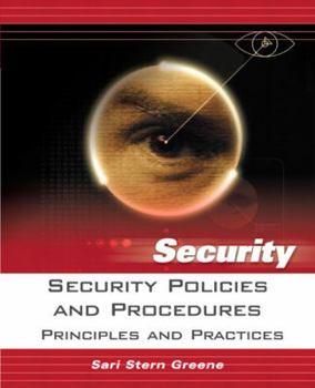 Paperback Security Policies and Procedures: Principles and Practices Book