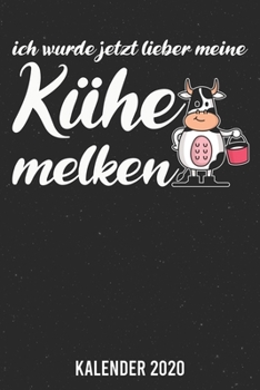 Kalender 2020: Kühe melken A5 Kalender Planer für ein erfolgreiches Jahr - 110 Seiten (German Edition)